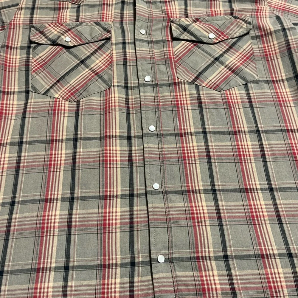 Canyon Guide short-sleeve Western-style pearl snap shirt - Picture 3 of 8